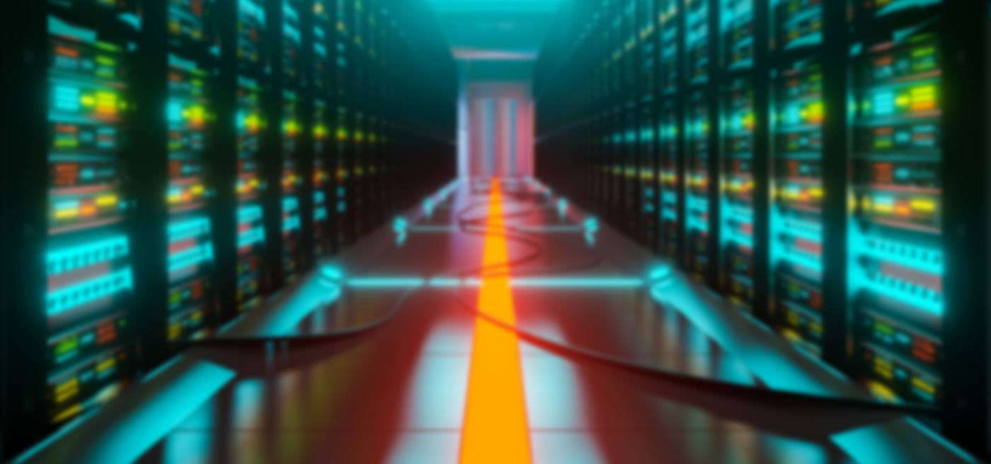 NetFactor veri merkezinde kabin koridoru